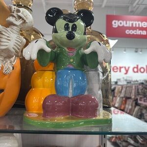 Frankenstein Mickey cookie jar